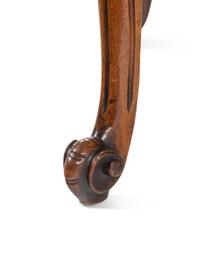 A George II Carved Mahogany Stool