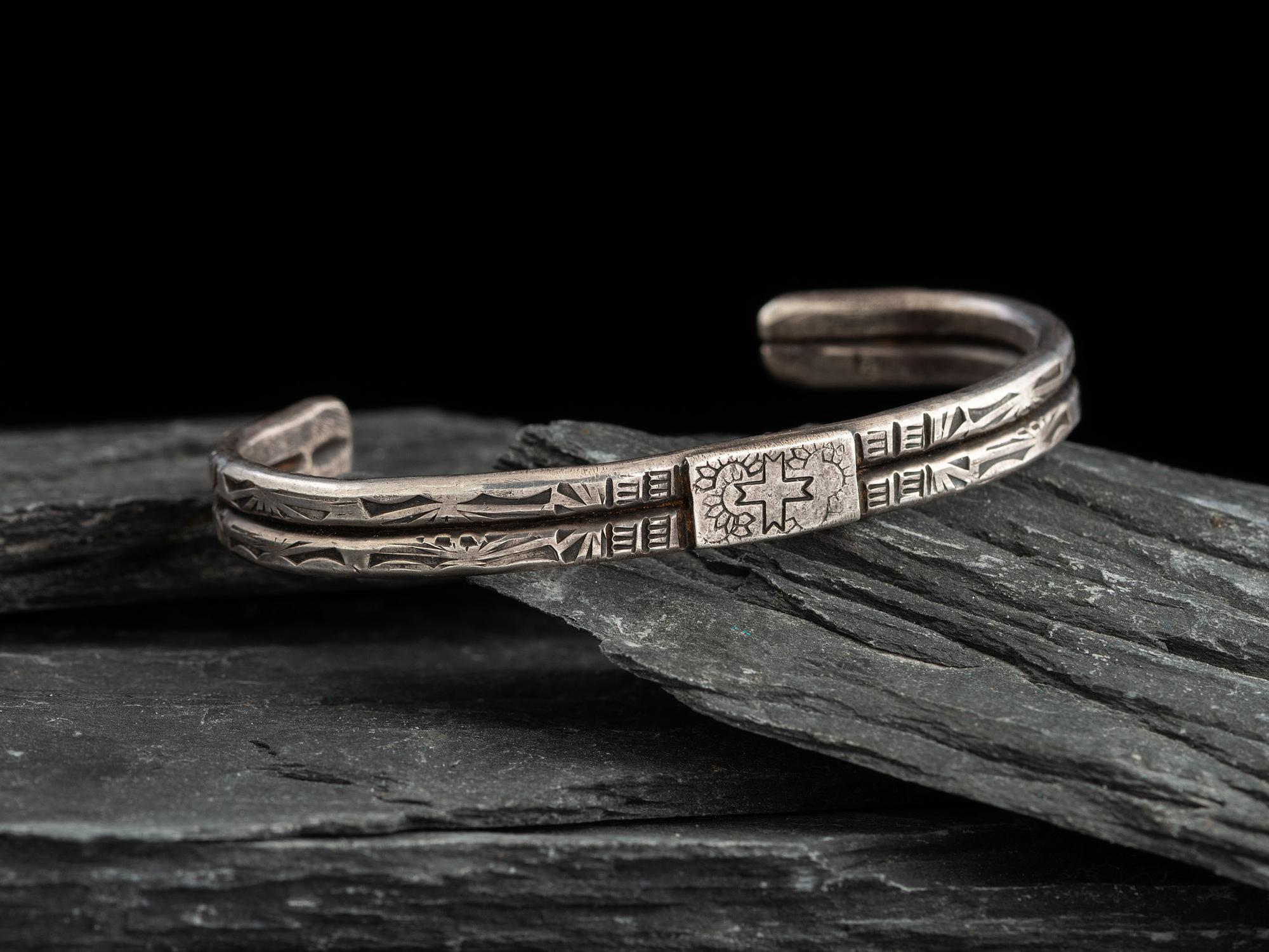 Pueblo Ingot Cuff Bracelet