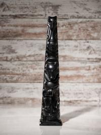Haida Argillite Totem Pole