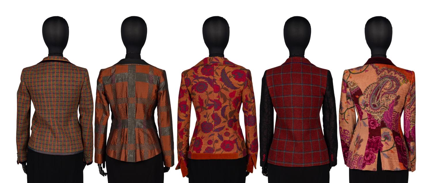 A Group of Five Etro Jackets