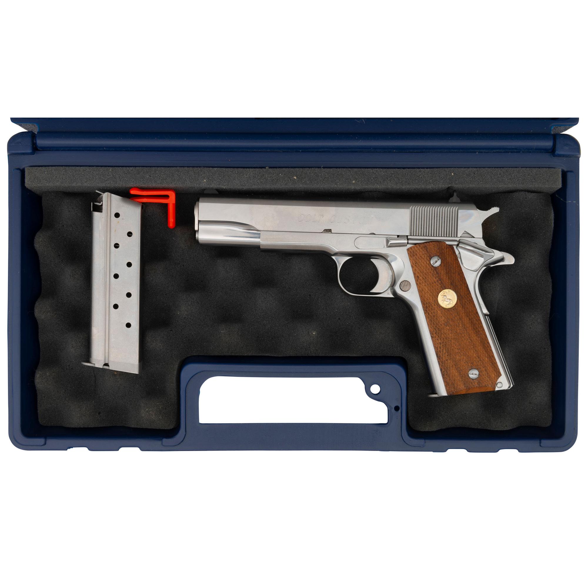 *Colt Custom Government Model .38 Super in Box