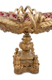A French Gilt Bronze Centerpiece