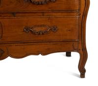 A Louis XV Provincial Fruitwood Commode