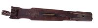 A Chinese Black Lacquer Song Shi Jian Yi Qin Length 48 inches.