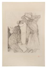 Lugné-Poë et Berthe Bady, dans 'Au-dessus des Forces Humaines', 1894