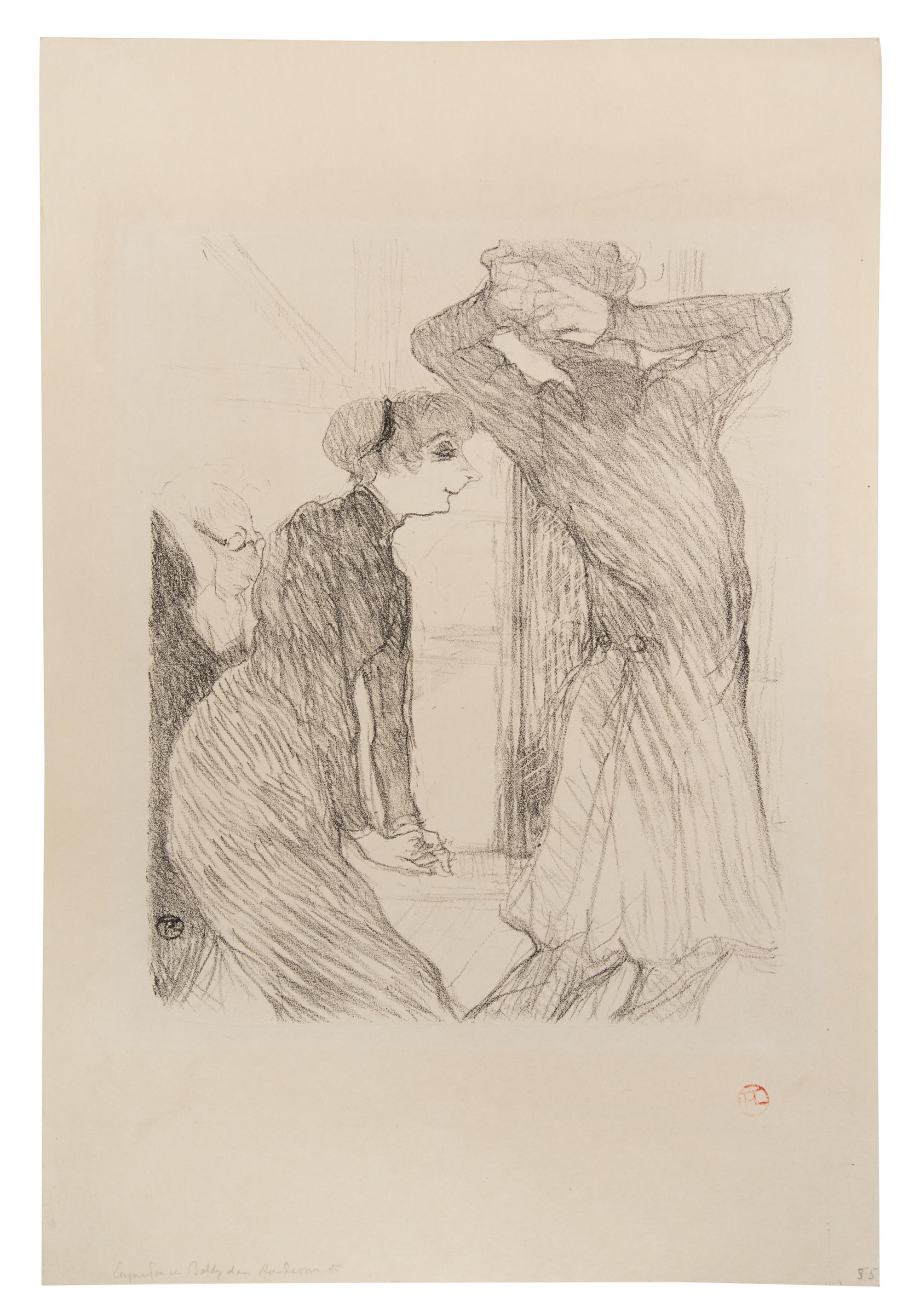 Lugné-Poë et Berthe Bady, dans 'Au-dessus des Forces Humaines', 1894