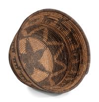 Apache Figural Basket, with Dogs, Deer, and Man