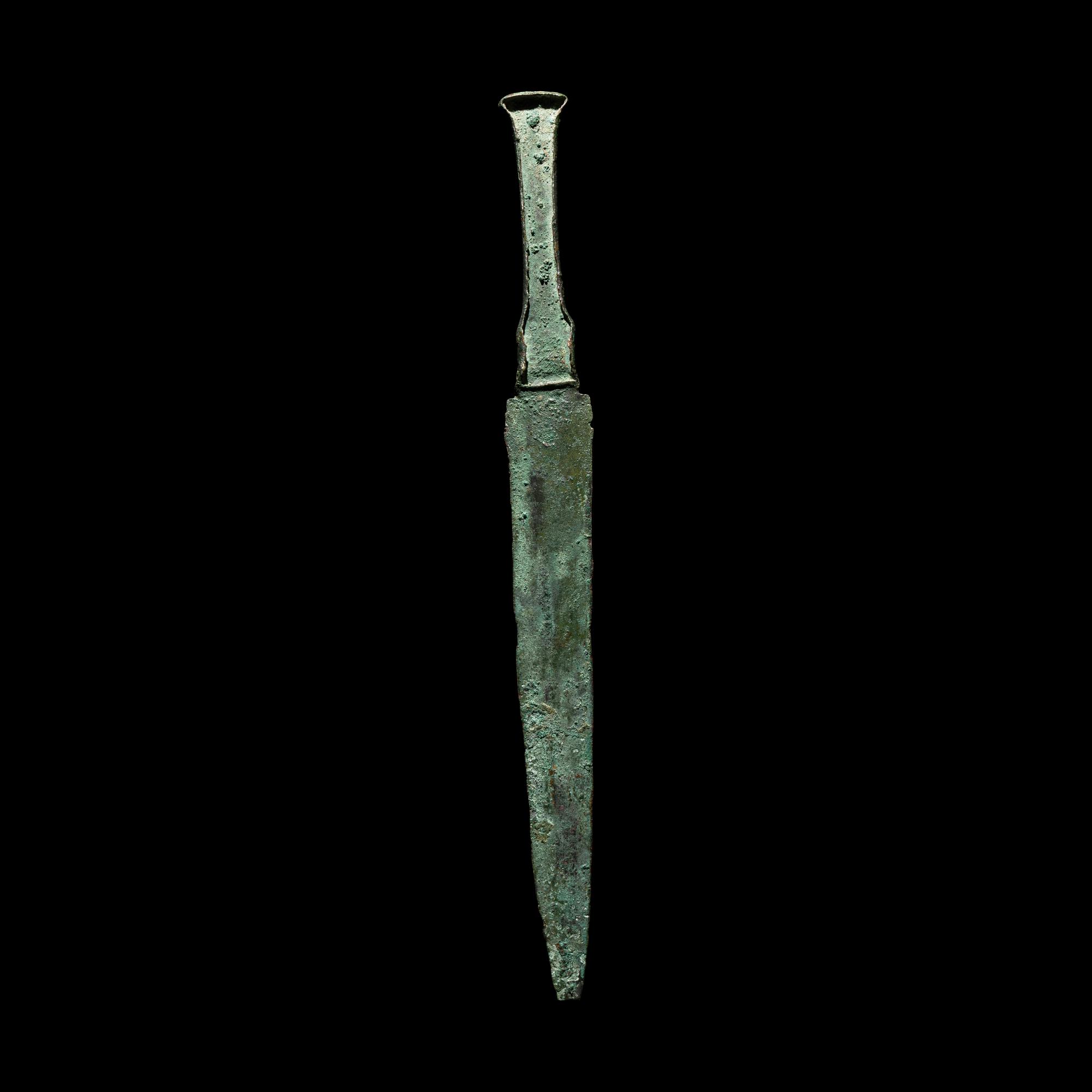 A Luristan Bronze Dagger