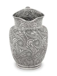 A Tiffany and Co. Silver Arabesque Water Pitcher