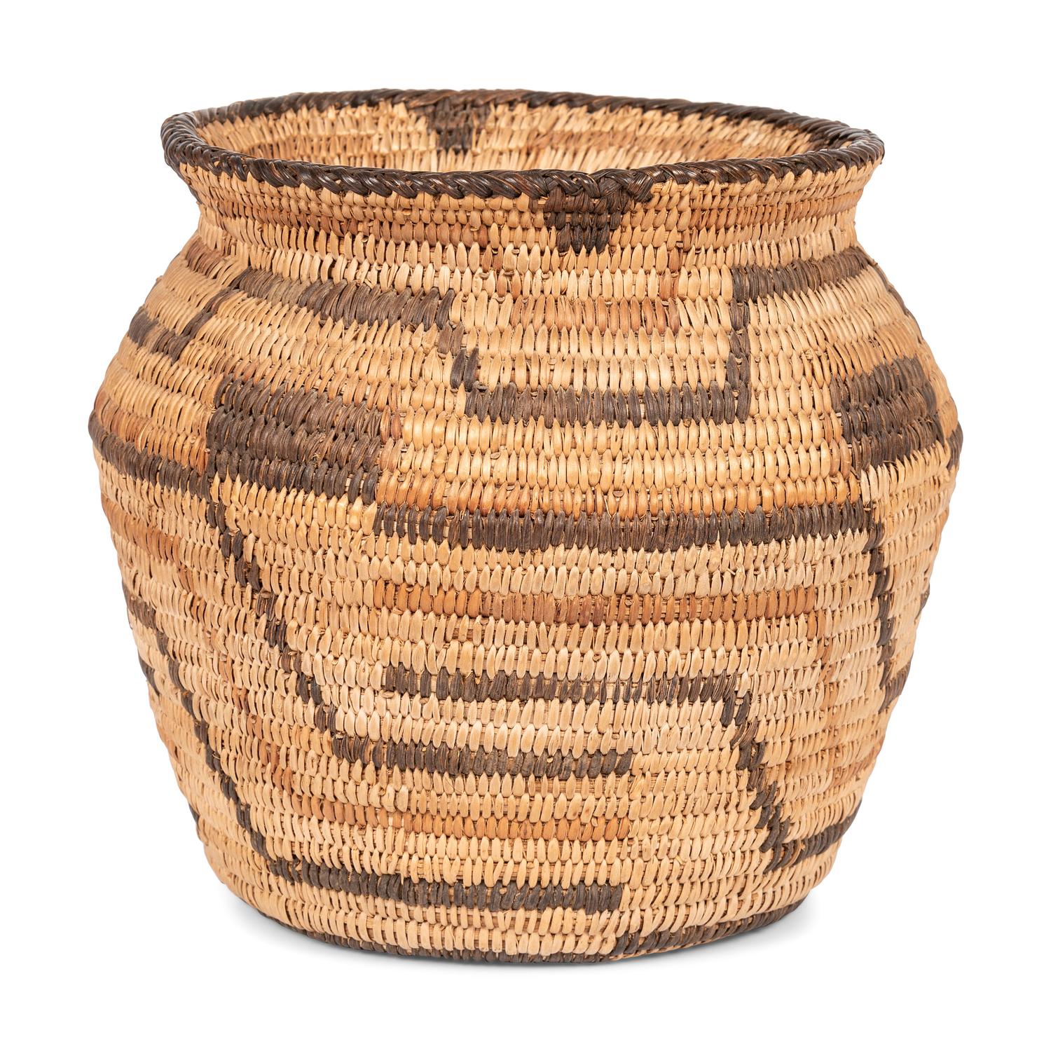 Akimel O'odham Polychrome Basket