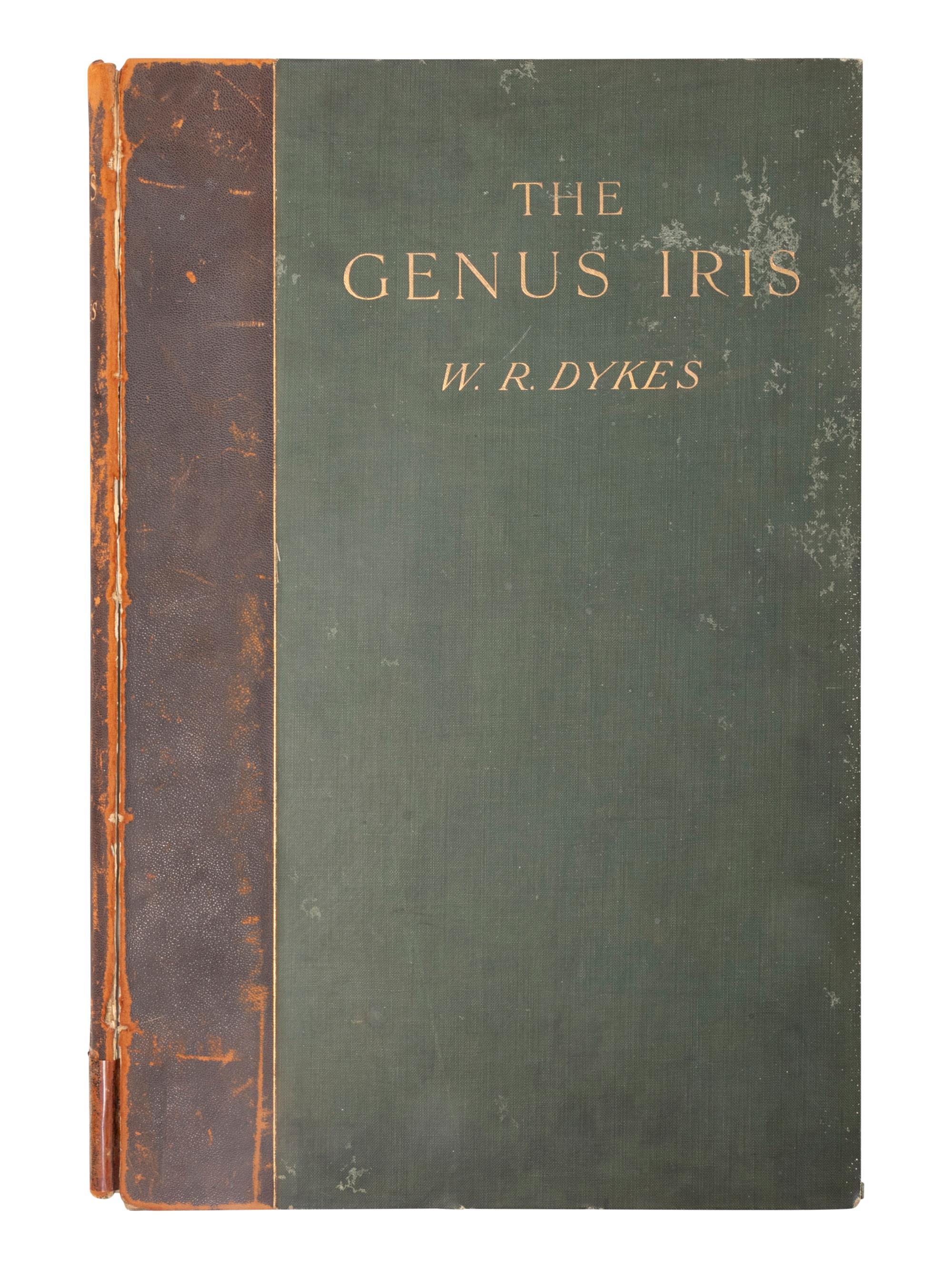 DYKES, William Rickatson (1877-1925). The Genus Iris . Cambridge & Chicago: University Press & The University of Chicago Press, 1913.