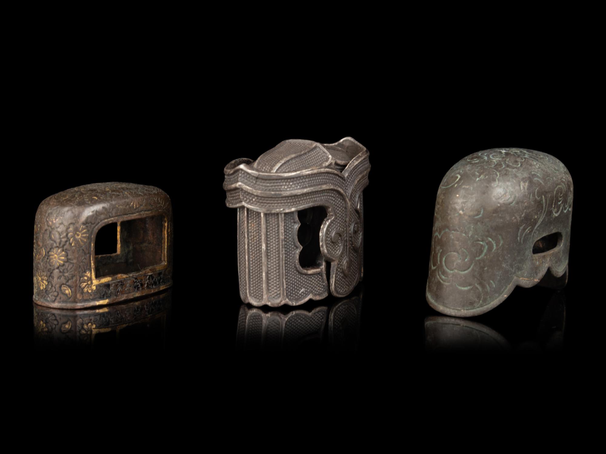 Two Bronze Kojiro and A Kashira