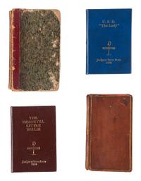 [MINIATURE BOOKS]. A group of 5 works, comprising: