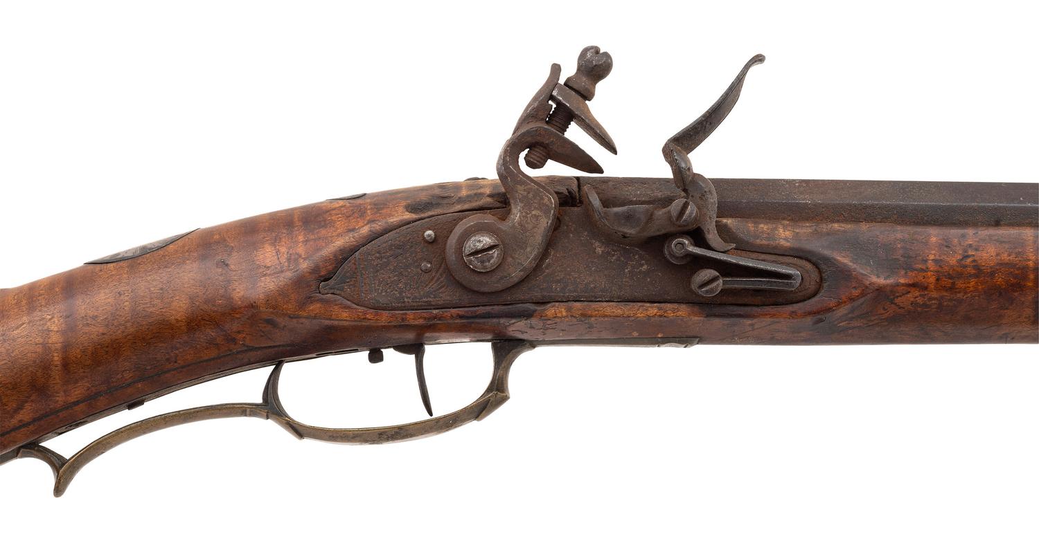 Untouched Pennsylvania Flintlock Longrifle by Peter Belles - ex Kindig Collection