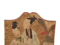 A Japanese Painted Screen