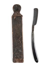 [CIVIL WAR]. Large collection of shaving utensils and personal items.