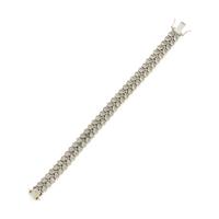 Diamond and White Gold Bracelet