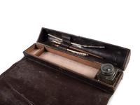 Civil War-period writing kit.