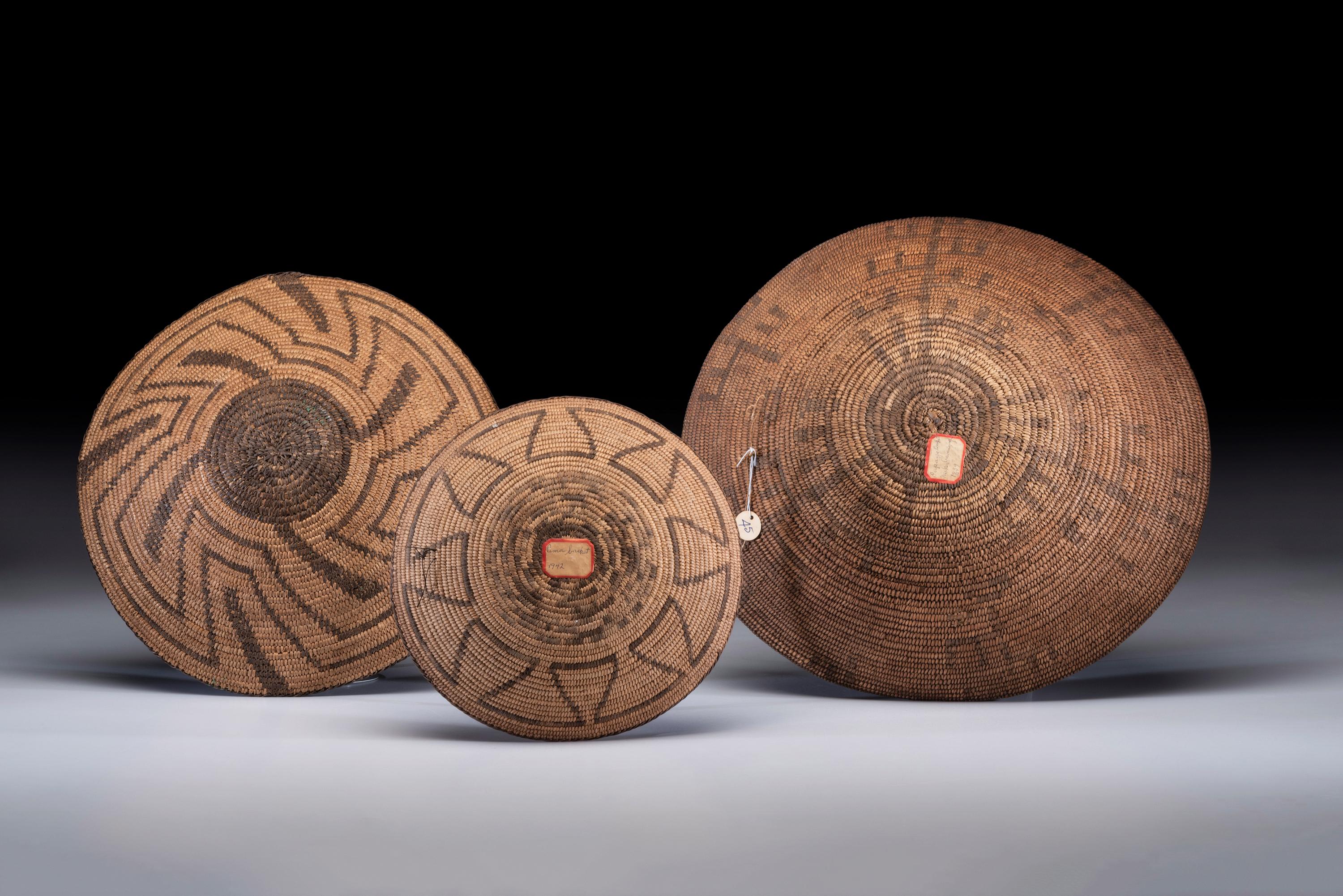 Akimel O'odham Baskets