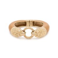 Chanel, Double Lion's Head Cuff Bracelet