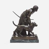 After John Quincy Adams Ward (American, 1830–1910) The Indian Hunter