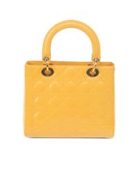 Christian Dior Lady Dior Patent Leather Bag