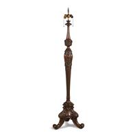 A Louis XV Style Carved Floor Lamp