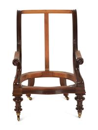Three Georgian Style Mahogany Armchair Frames