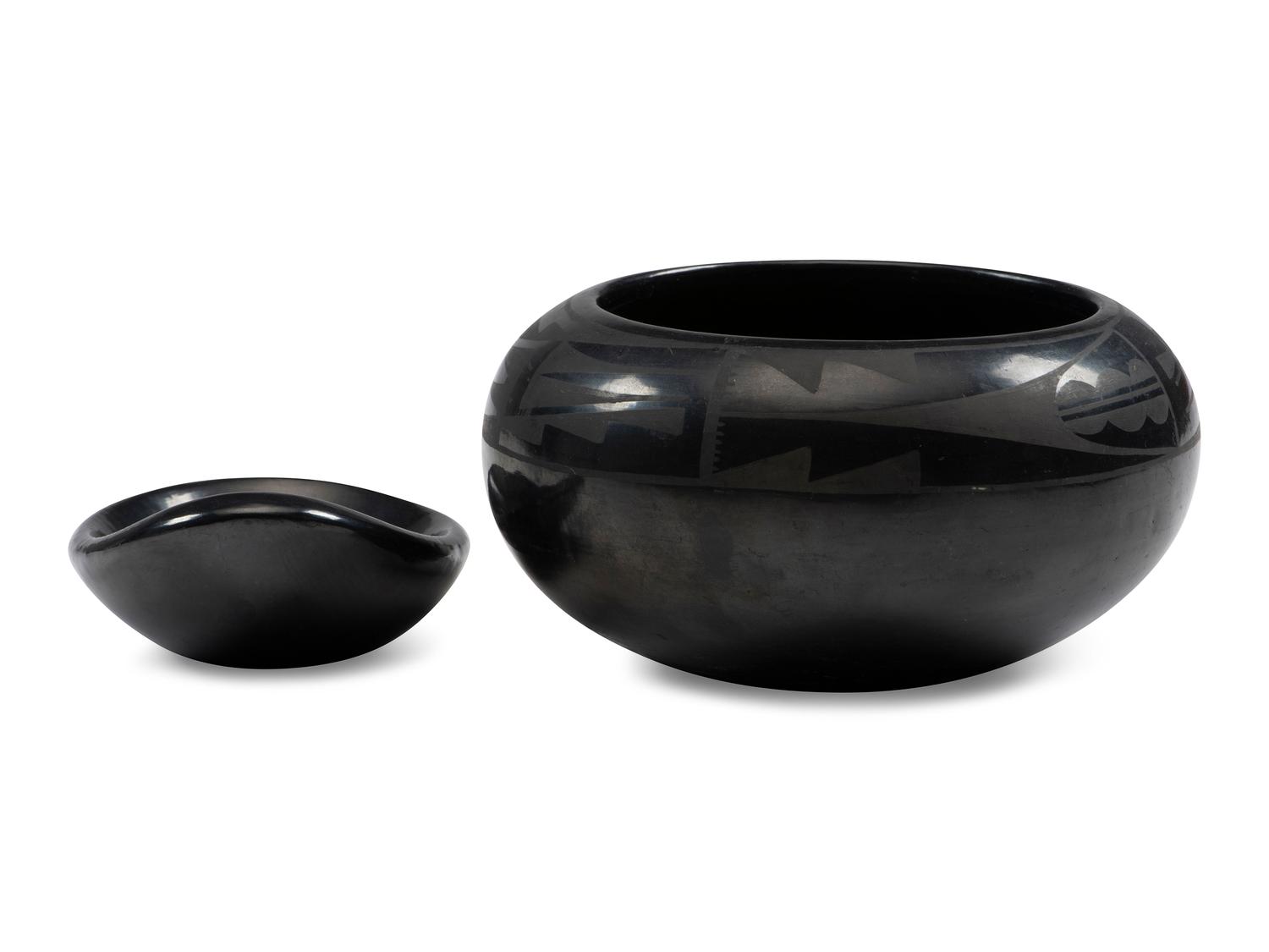 San Ildefonso Blackware Pottery