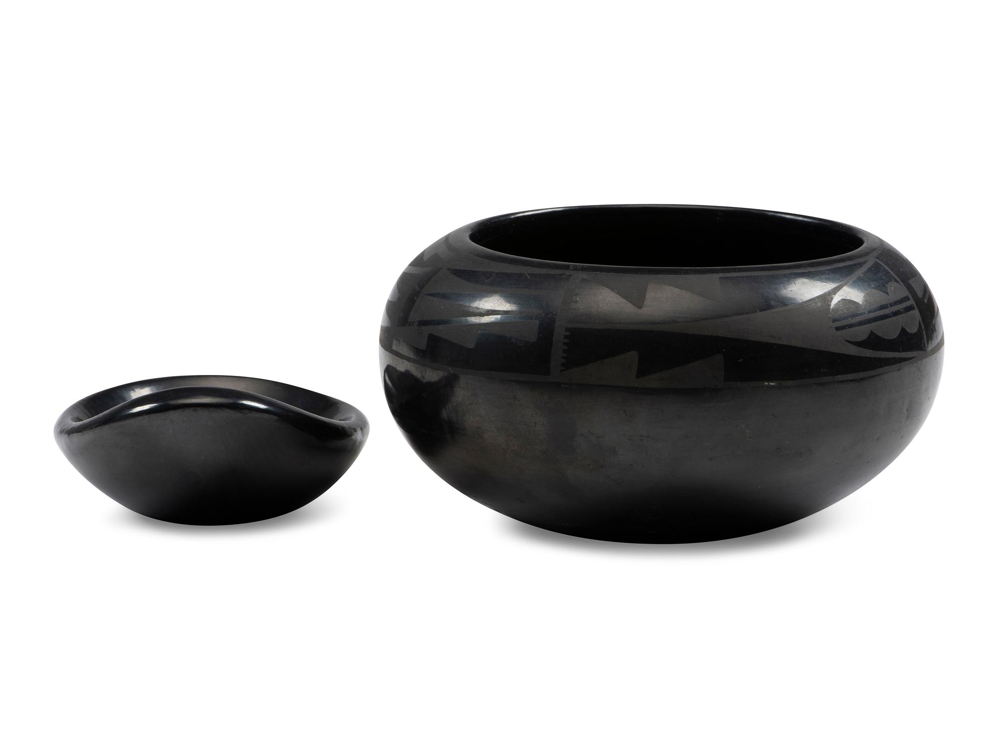 San Ildefonso Blackware Pottery