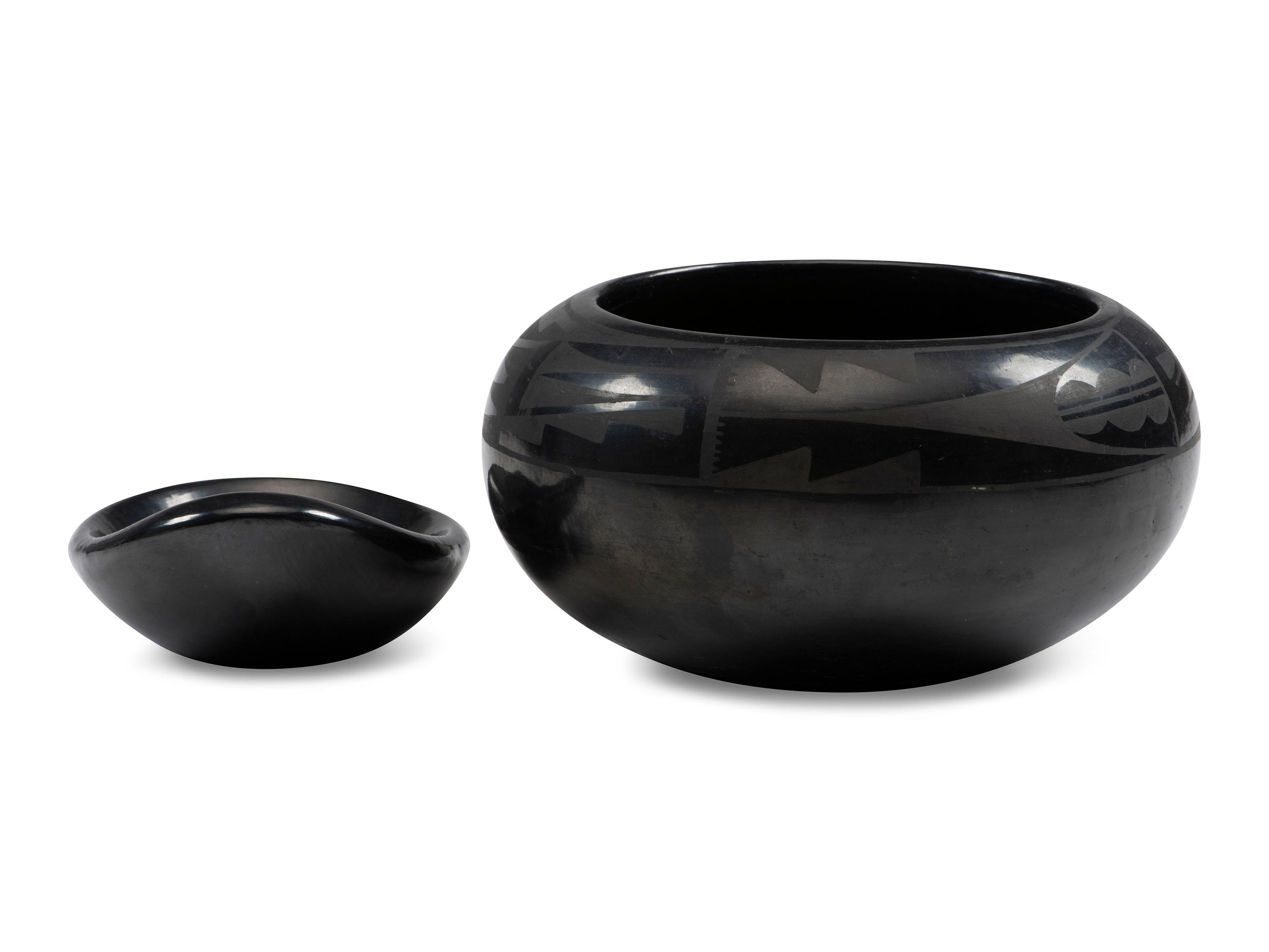 San Ildefonso Blackware Pottery