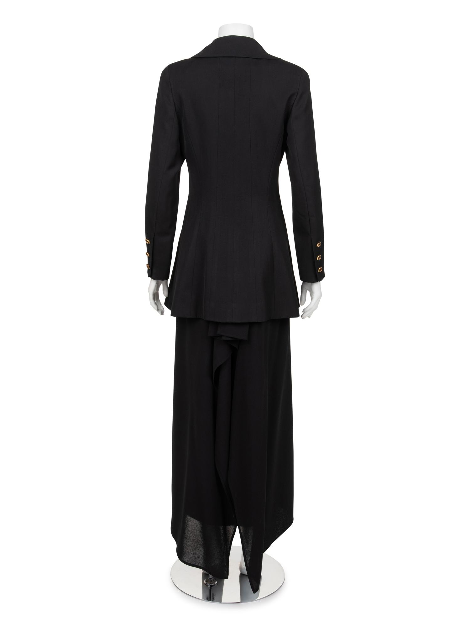 Chanel Two-Piece Wool Skirt Ensemble, Spring 1993-Fall 1998