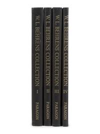 [JAPANESE ART: PRIVATE COLLECTION] W.L. Berhens Collection, comprising of four volumes: