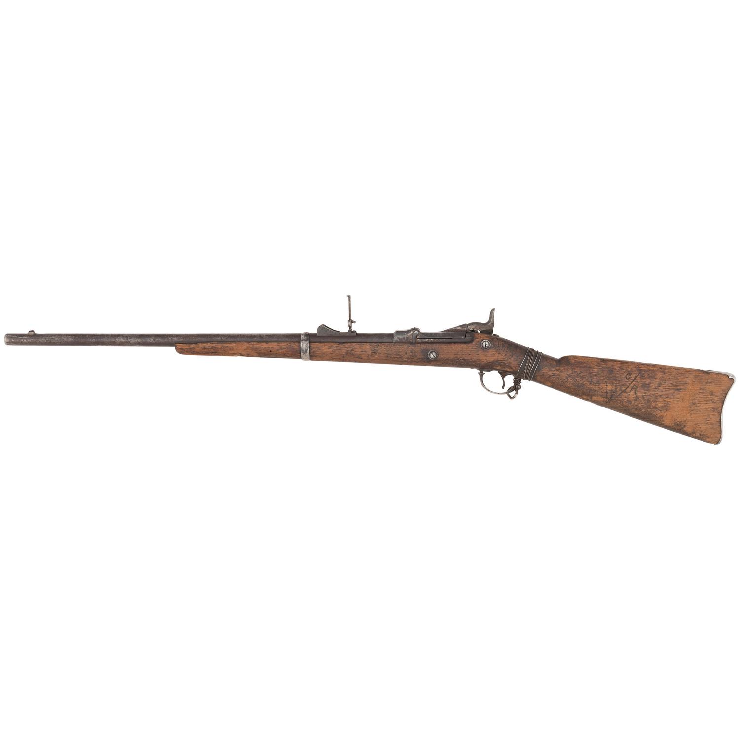 Cut Down US Model 1879 Springfield Trapdoor Rifle
