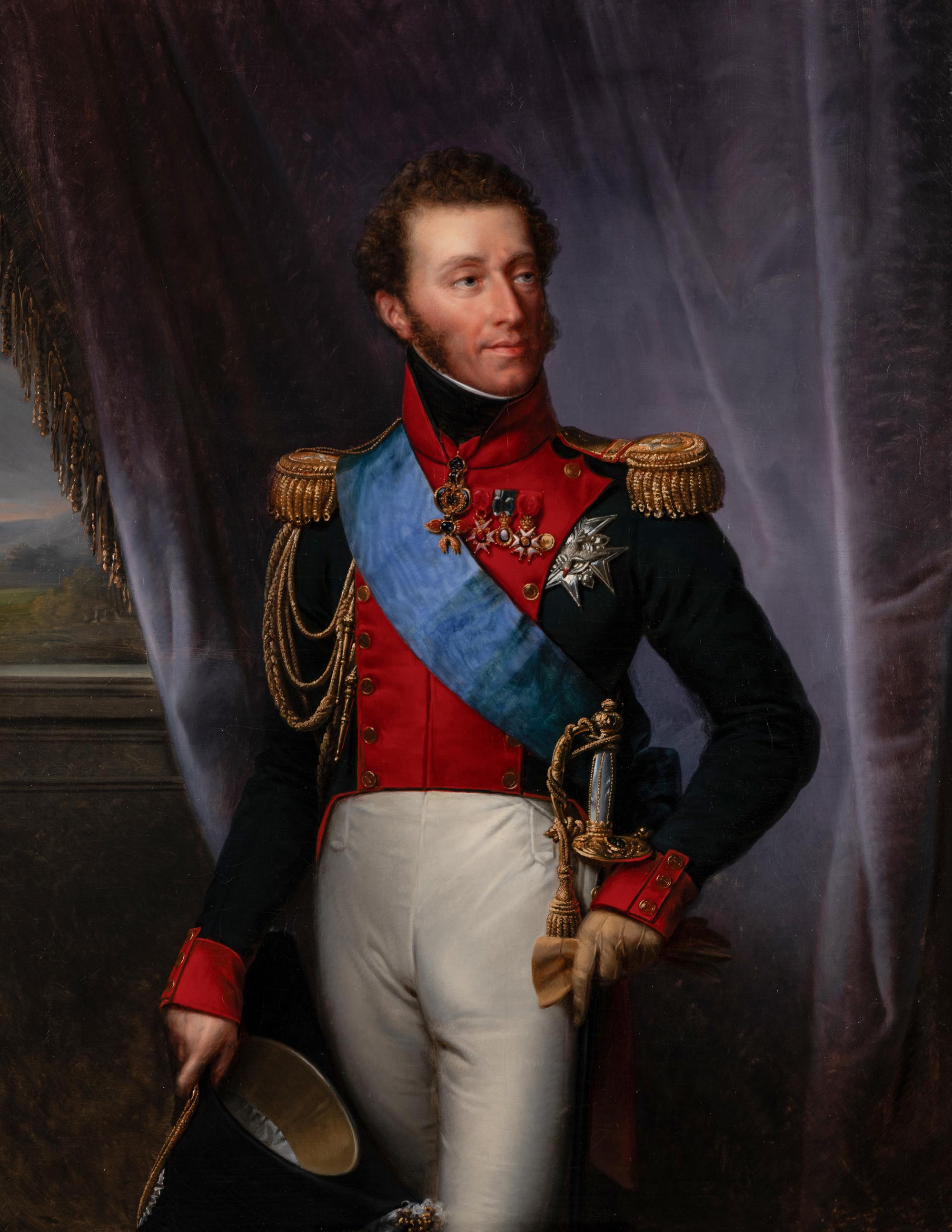 Portrait of Louis Antoine of France, Duc d'Angoulême (1775-1844), Three-Quarter Length