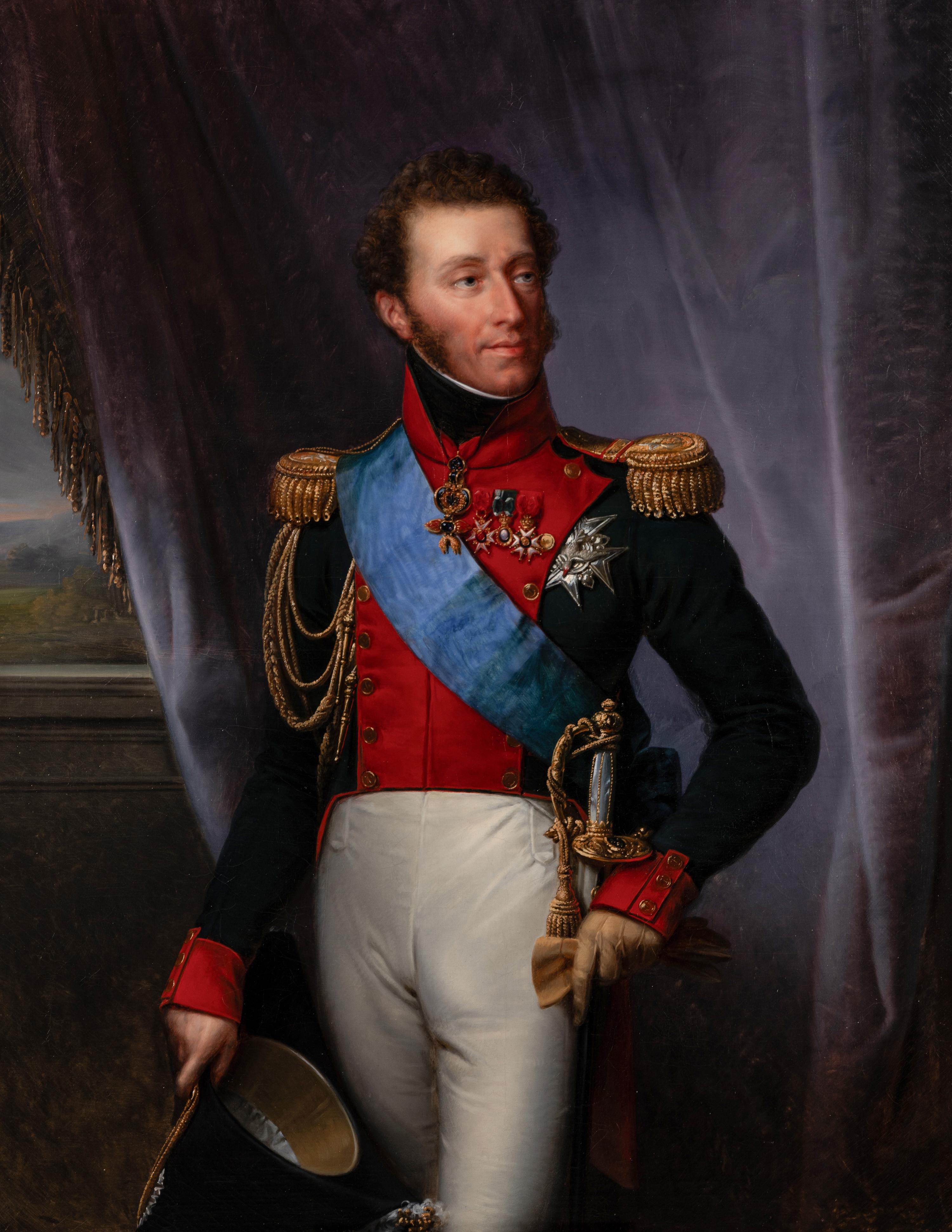 Portrait of Louis Antoine of France, Duc d'Angoulême (1775-1844), Three-Quarter Length