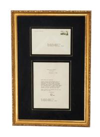 [AUTOGRAPHS] - [PRESIDENTS]. REAGAN, Ronald. Typed letter signed.
