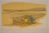 William Crutchfield (American, b. 1932) Four Lithographs from Americana Suite