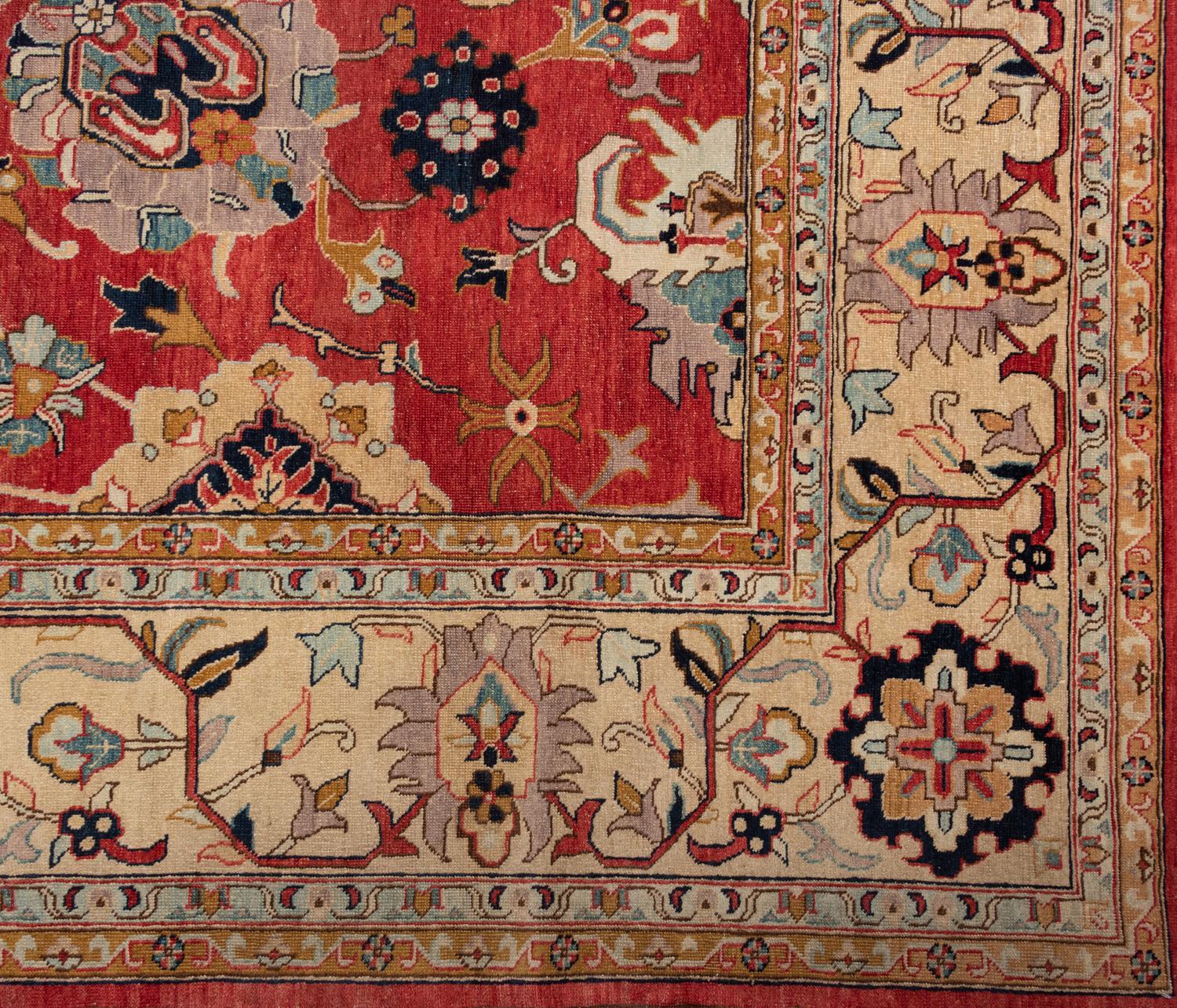 A Serapi Wool Rug