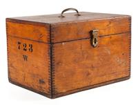 [US NAVY]. Diary kept by Lawrence R. Thompson (1883-1973) while serving on board the USS Georgia and navigating the globe as part of the the Great White Fleet, with document box, naval ephemera, and framed banners.