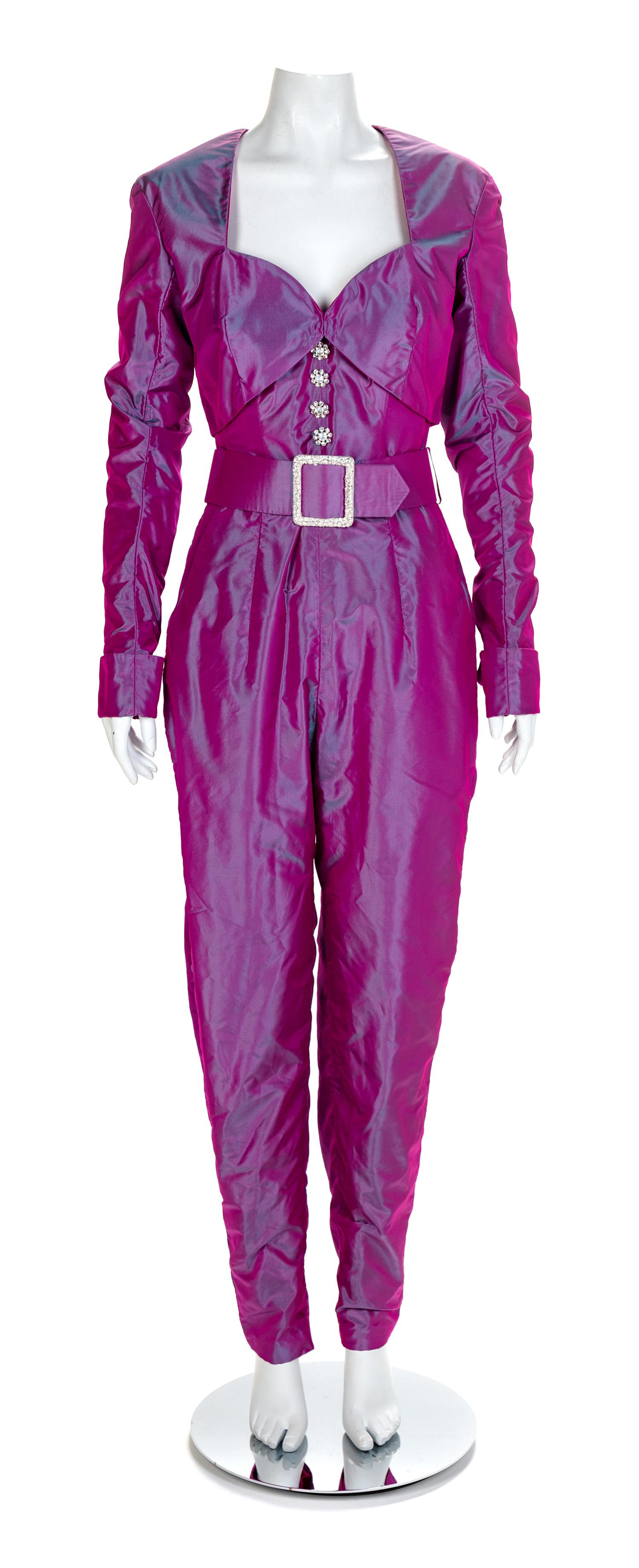 Iridescent Jumpsuit and Bolero, 1990-2000s
