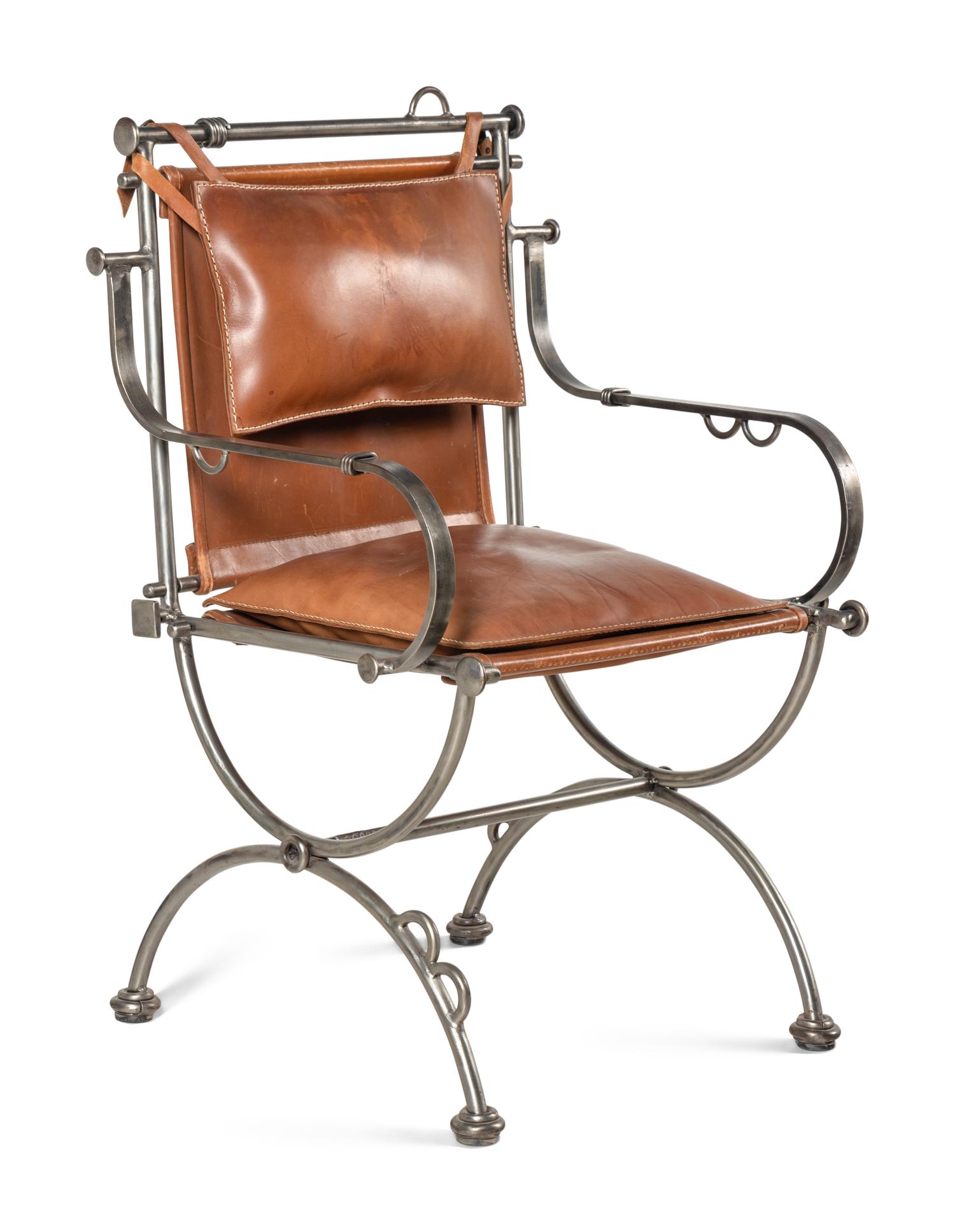 Brutalist Armchair, c. 1980