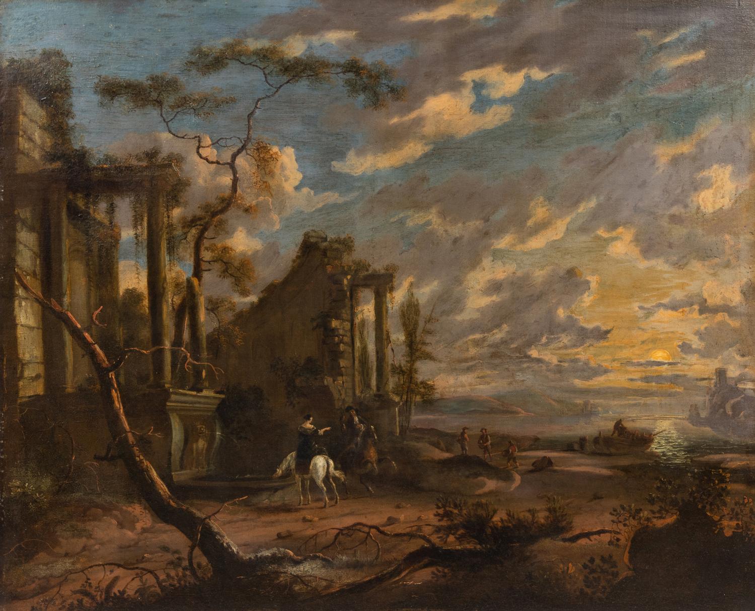 Attributed to Hubert Robert (French, 1733-1808)