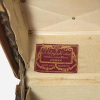 An E. Goyard Ainé Steam Trunk E. Goyard Ainé c. 1920's