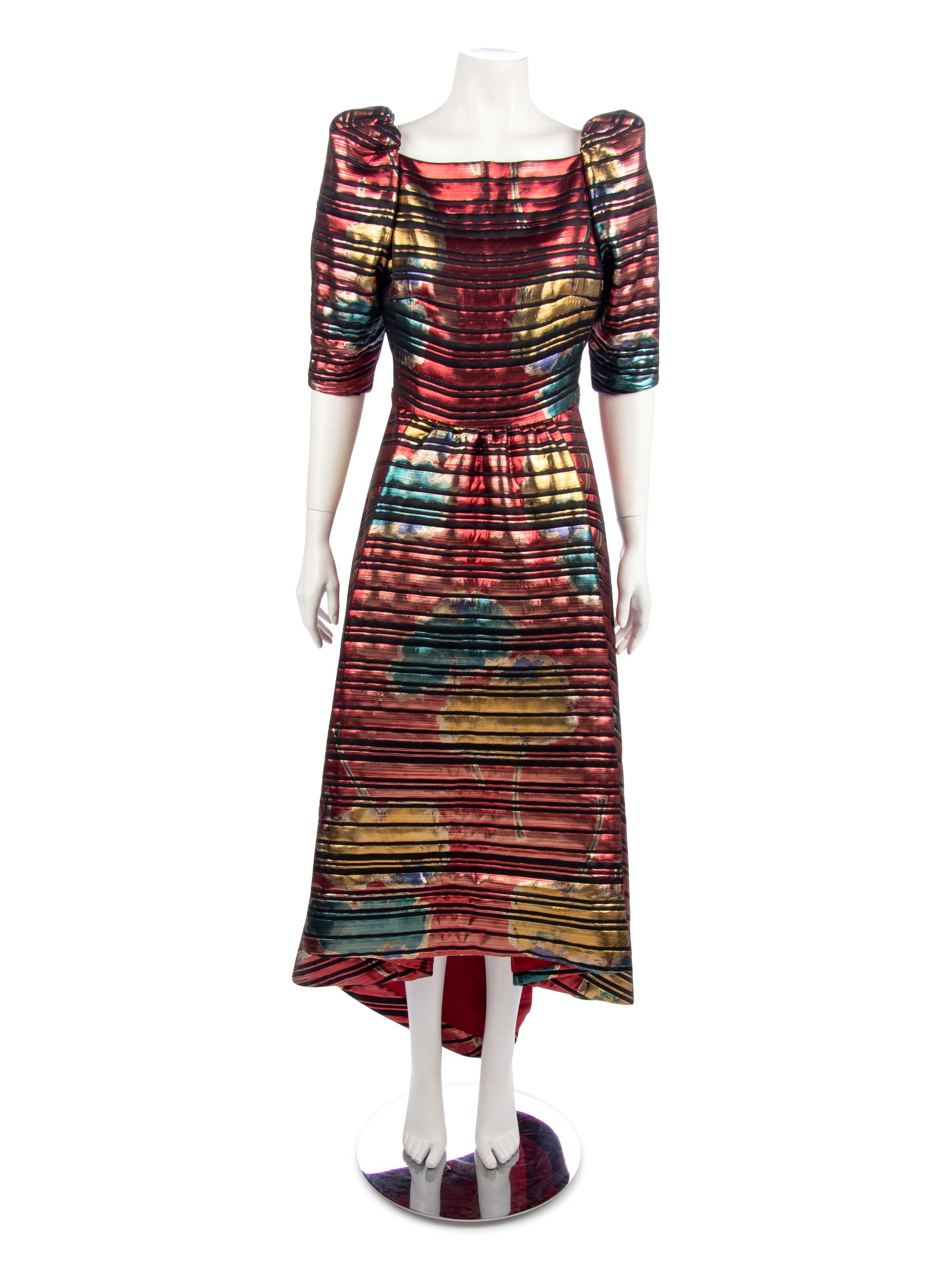 Three Vintage Designer Dresses, 1960-80s: Bill Blass, Scaasi, Samuel Winston