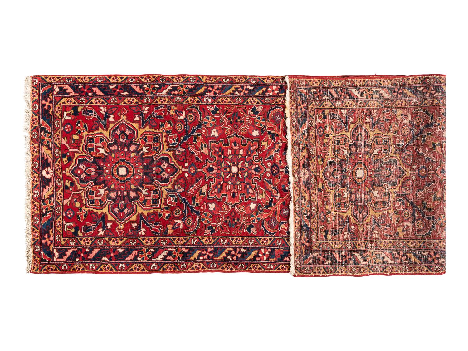 A Heriz Wool Runner