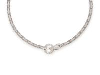 WHITE GOLD AND DIAMOND NECKLACE