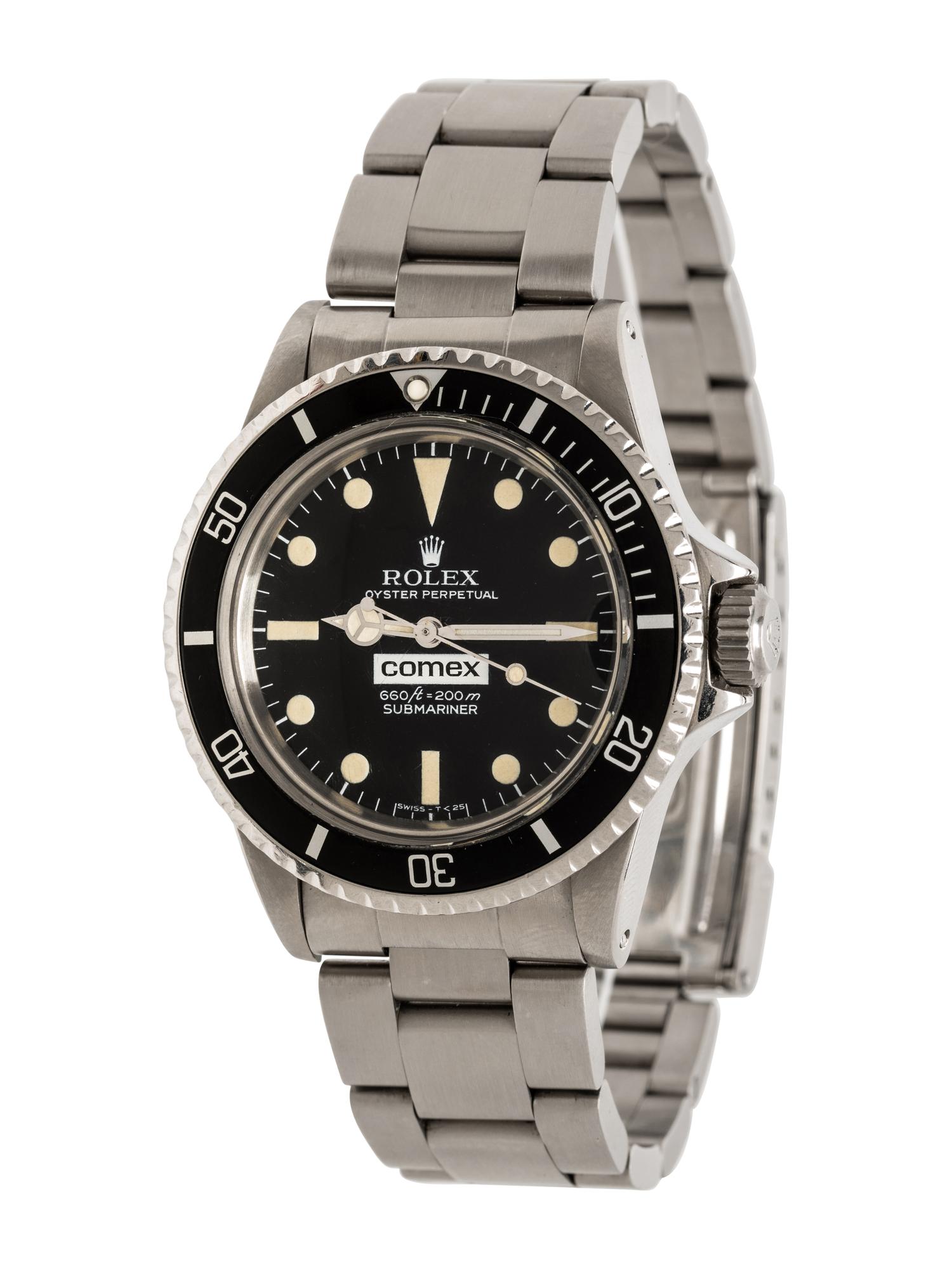 ROLEX, REF. 5514 STAINLESS STEEL 'COMEX SUBMARINER' WATCH