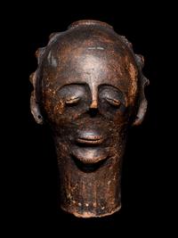 An Akan Commemorative Head