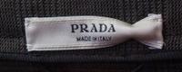 A Prada Olive Wool Plaid Skirt Suit, Jacket size 44, skirt size 42.